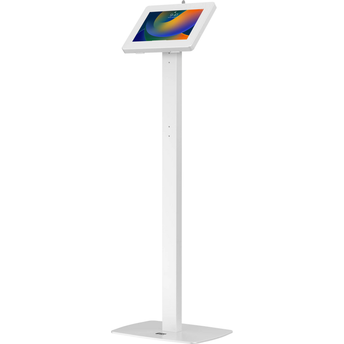 Premium Thin Profile Floor stand with Security Enclosure - CTA DIGITAL