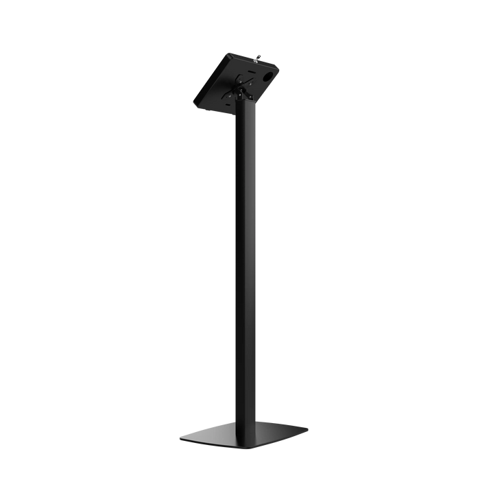 Premium Thin Profile Floor stand with Security Enclosure - CTA DIGITAL