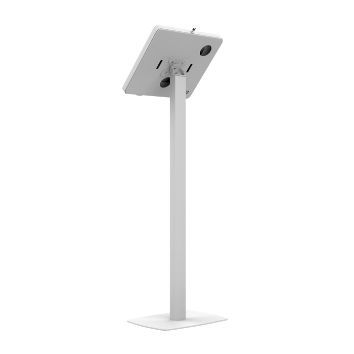 Premium Thin Profile Floor stand with Security Enclosure - CTA DIGITAL