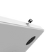 Premium Thin Profile Floor stand with Security Enclosure - CTA DIGITAL