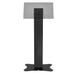Premium VESA Compatible Floor Stand Kiosk with Enclosed Printer Storage & Cable Management CTA DIGITAL