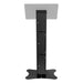 Premium VESA Compatible Floor Stand Kiosk with Enclosed Printer Storage & Cable Management CTA DIGITAL