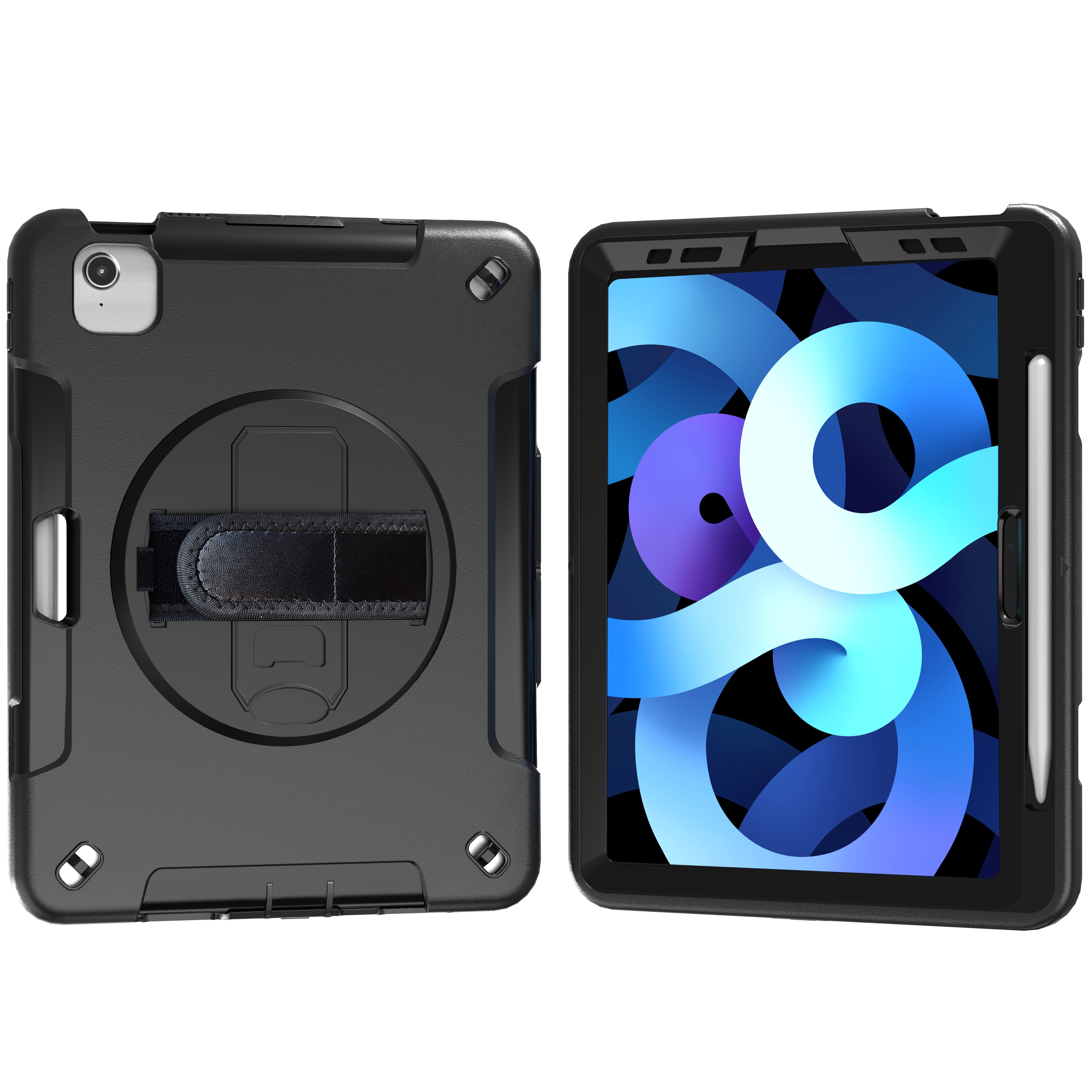 Protective Case with Build in 360° Rotatable Grip Kickstand