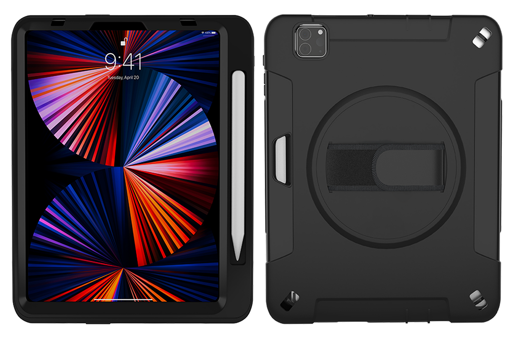 Protective Case with Built-in 360° Rotatable Grip Kickstand CTA DIGITAL