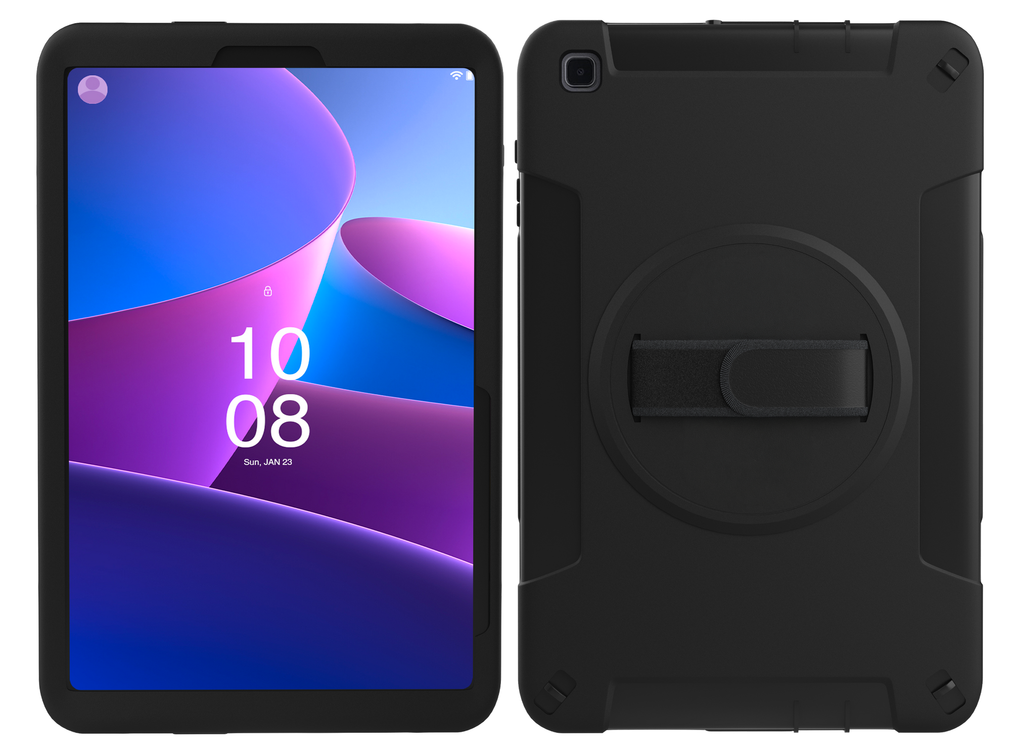 Protective Case with Built-in 360 Degree Rotatable Grip Kickstand CTA DIGITAL