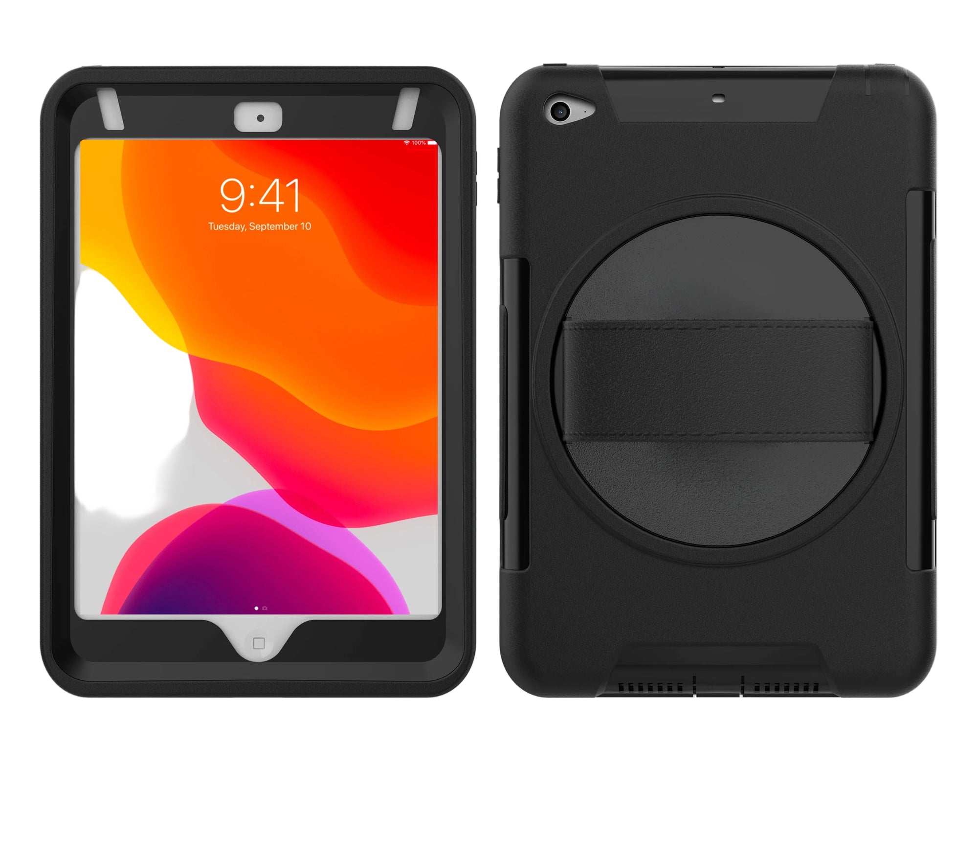 Protective Case with Hand Strap Grip for iPad Mini CTA