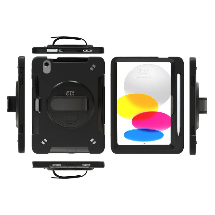 Protective Case with Built-in 360° Rotatable Grip Kickstand CTA DIGITAL