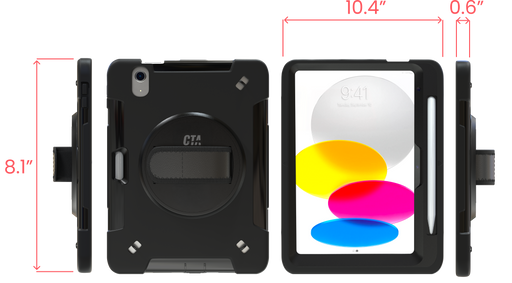 Protective Tablet Case with Built-in 360° Rotatable Grip CTA DIGITAL