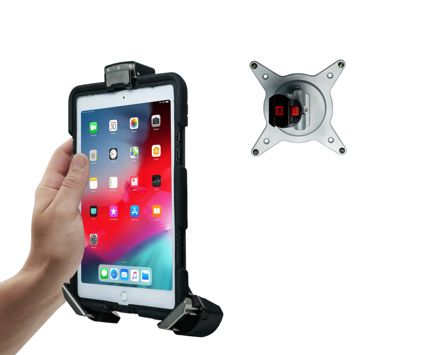 Tri-Grip Tablet Security Clasp w/ Quick-Connect VESA Mount CTA DIGITAL