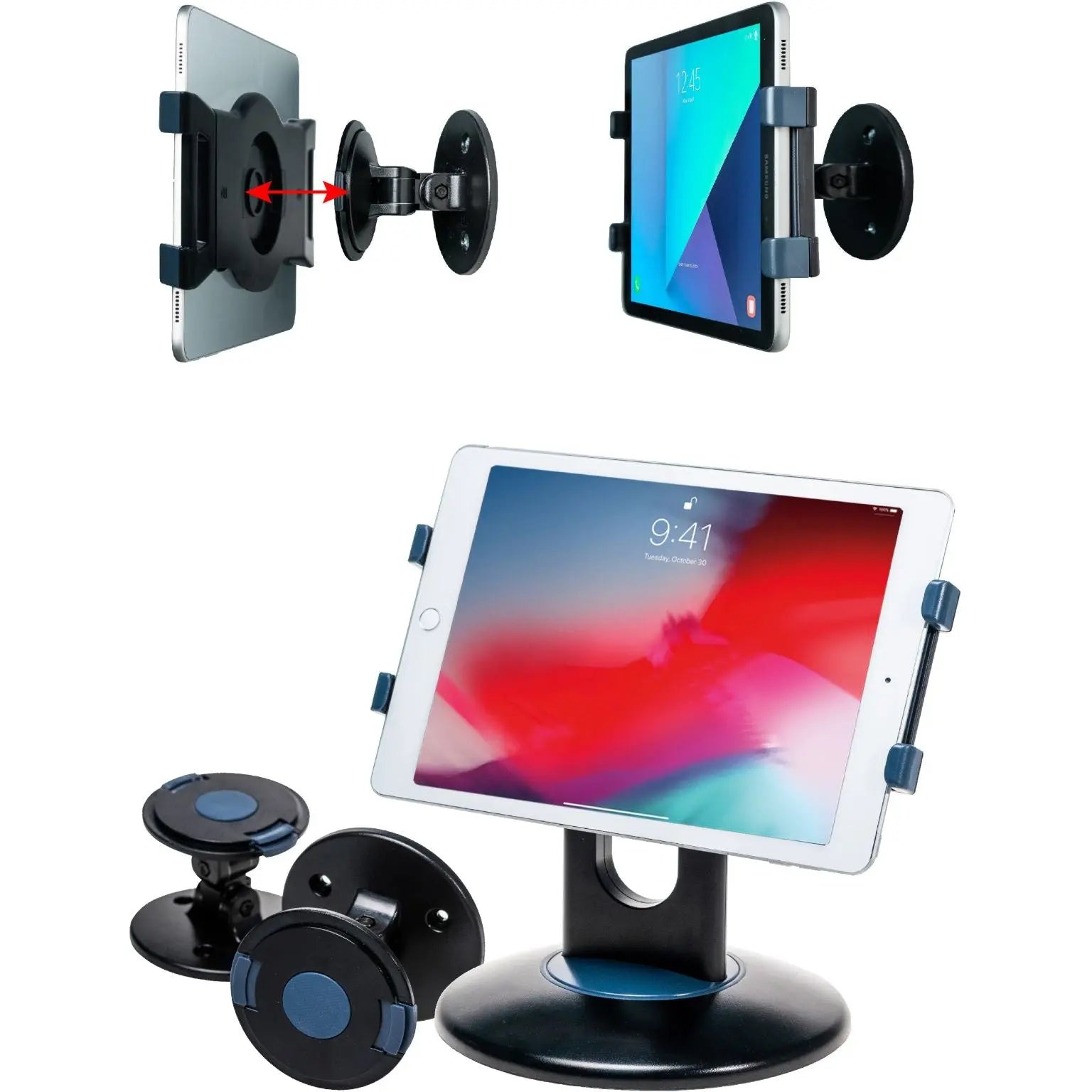 Quick-Connect Wall and Desk Mounting Kit for Tablets CTA DIGITAL