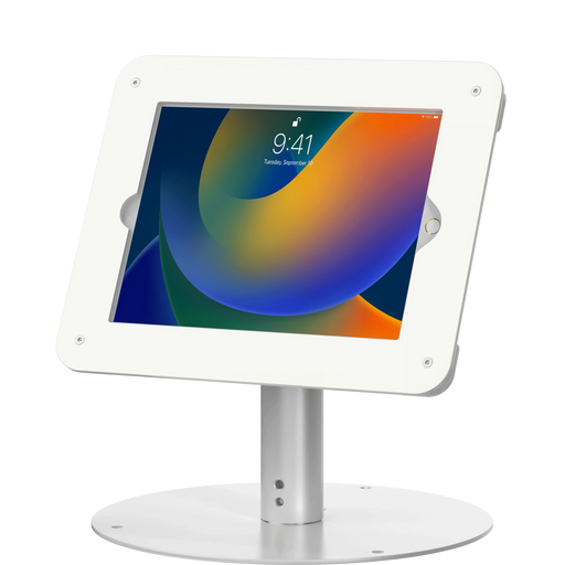 Rotating Desk Mount with Acrylic Security VESA Enclosure CTA DIGITAL