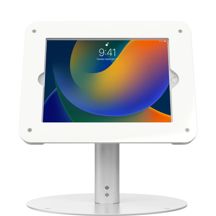 Rotating Desk Mount with Acrylic Security VESA Enclosure CTA DIGITAL