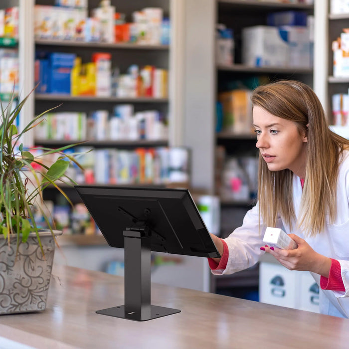 Rotating Sleek Desk Mount for Tablets and Displays up to 6 pounds CTA DIGITAL