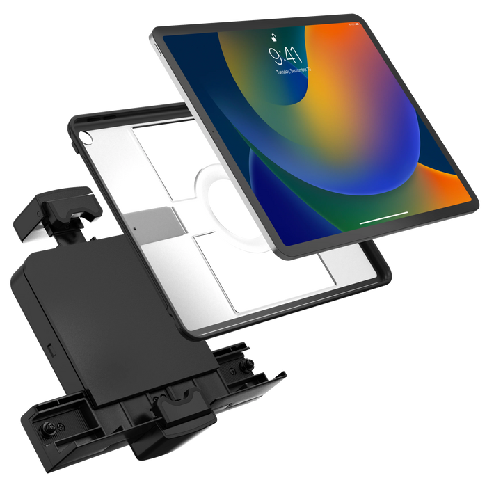 Custom Flex Vehicle Aluminum Mount with Security Holder for Otterbox uniVERSE and Defender Series Cases CTA DIGITAL