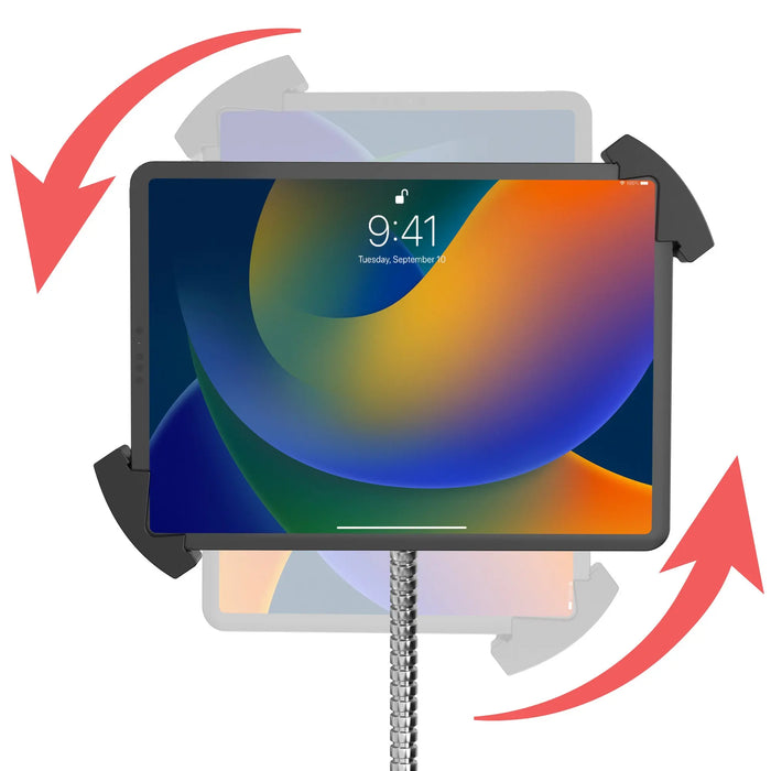  Rust Proof Security Gooseneck Clamp for Tablets up to 1" in Thickness CTA DIGITAL
