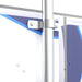 Security Box Acrylic Sanitizing Kit Compartment with VESA Compatibility for both Floor Stands and Wall Placement CTA DIGITAL