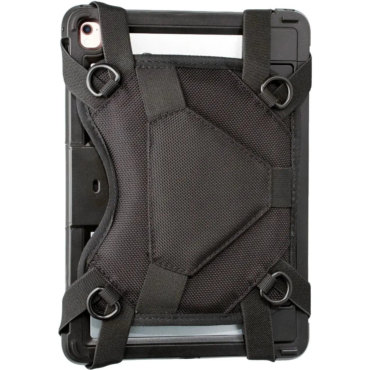 Security Carrying Case with Kickstand and Anti-Theft Cable