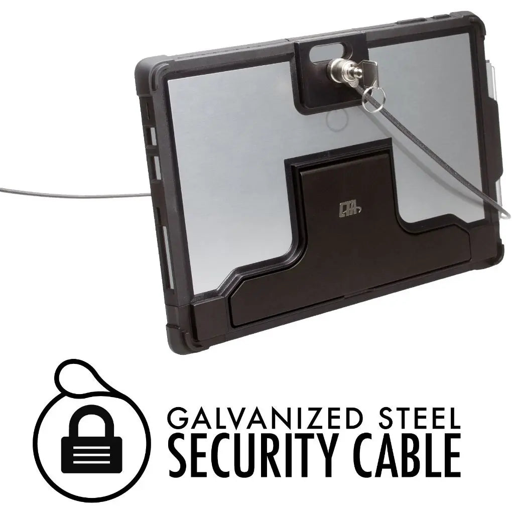 Security Case with Kickstand and Anti-Theft Cable