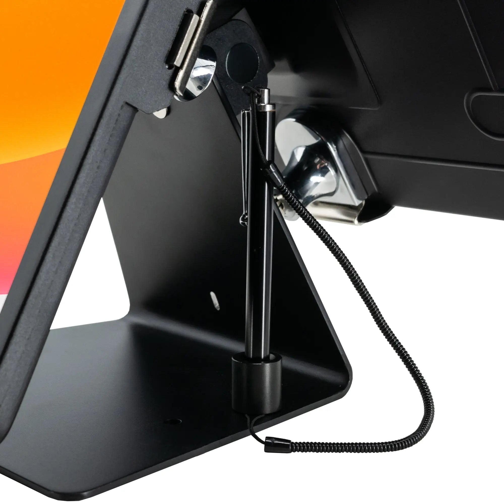 Security Dual-Tablet Kiosk Stand