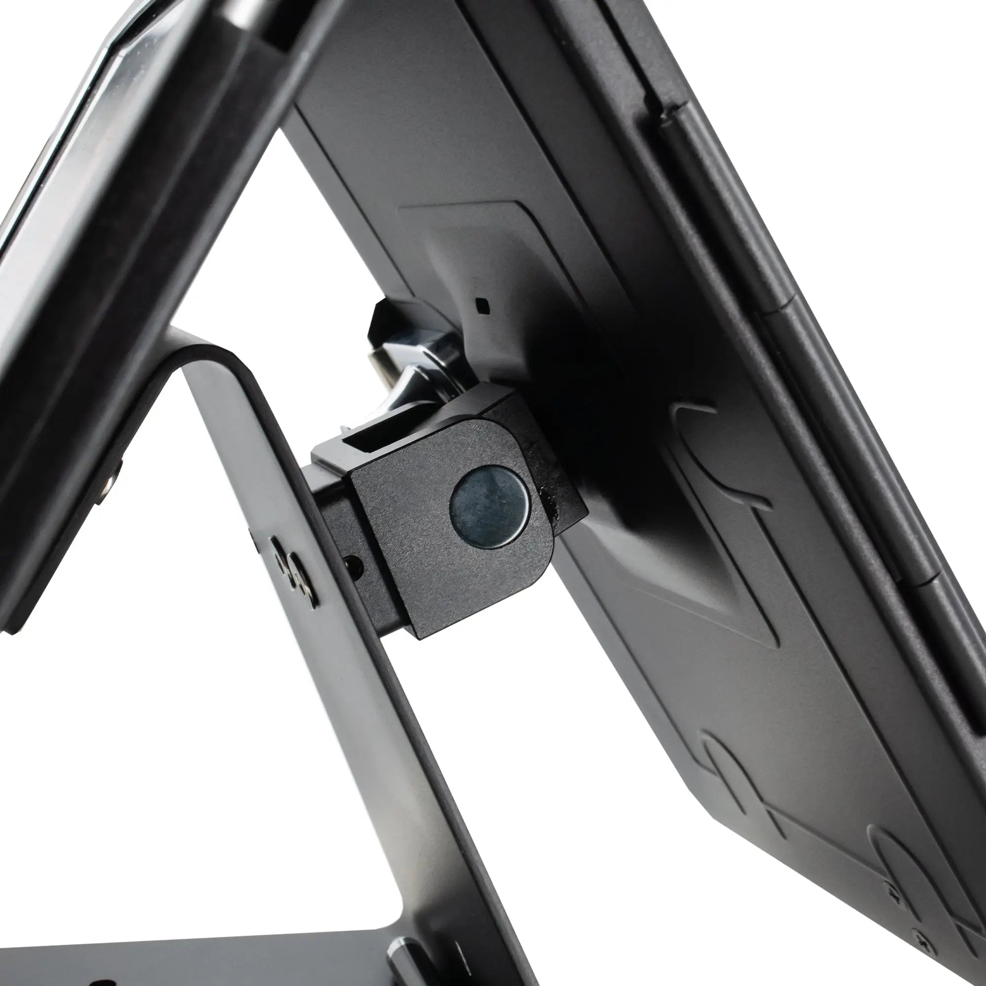 Security Dual-Tablet Kiosk Stand