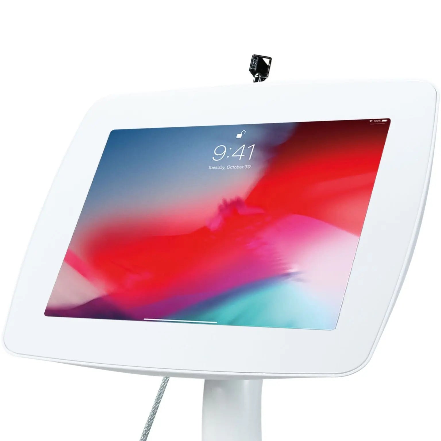 Security Floor Stand Kiosk for iPad