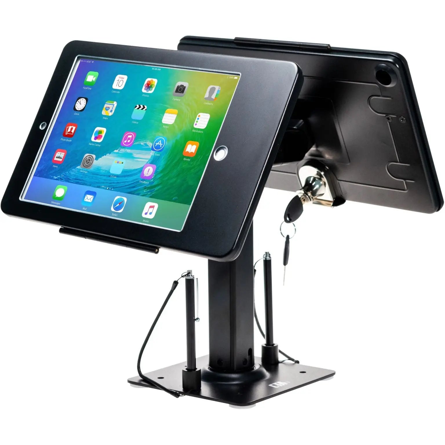 Security Kiosk Dual Stand