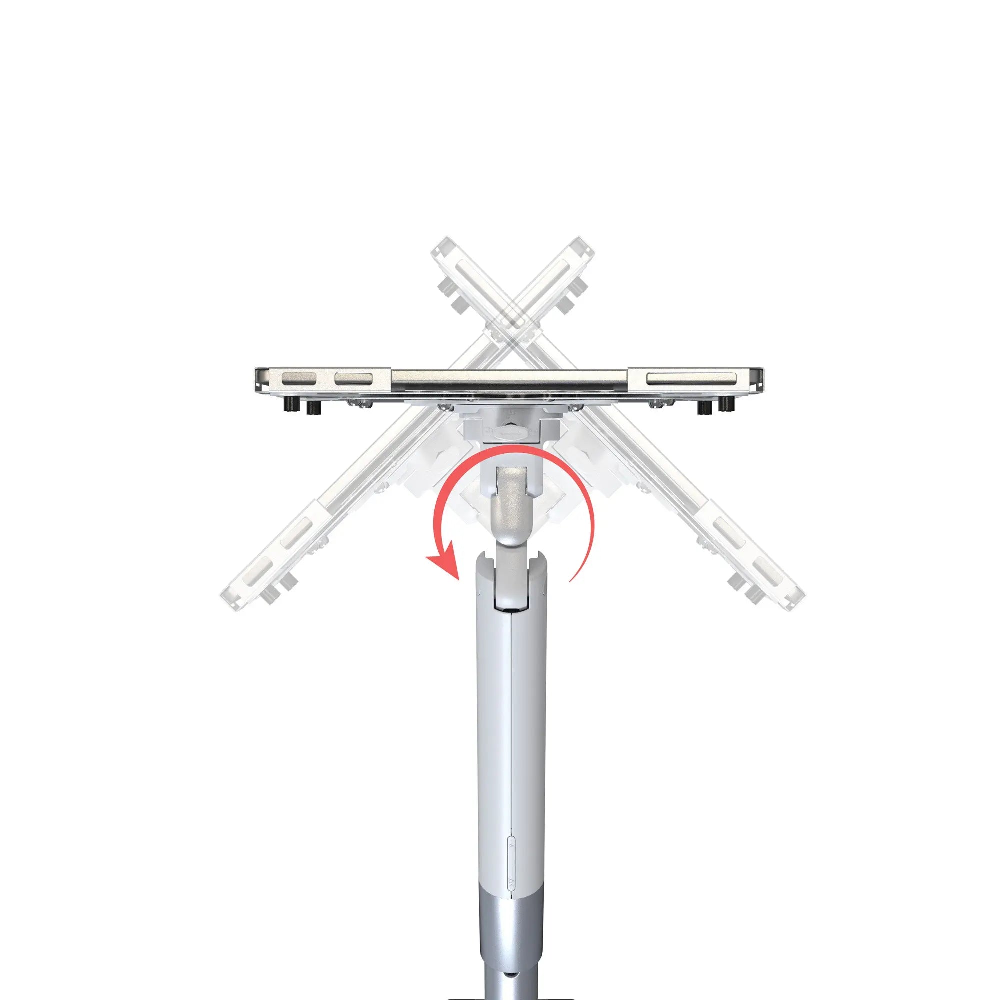 Security Slim Spring Arm w/ USB Ports & Universal Holder for 9.7"-12.9" Tablets CTA DIGITAL