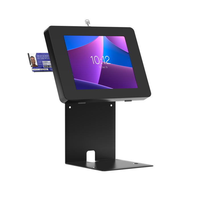 Security Universal Holder POS Station with Printer Stand & Magnetic Scanner Holder CTA
