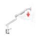 Single Monitor Slim Spring Arm w/ USB Ports CTA DIGITAL