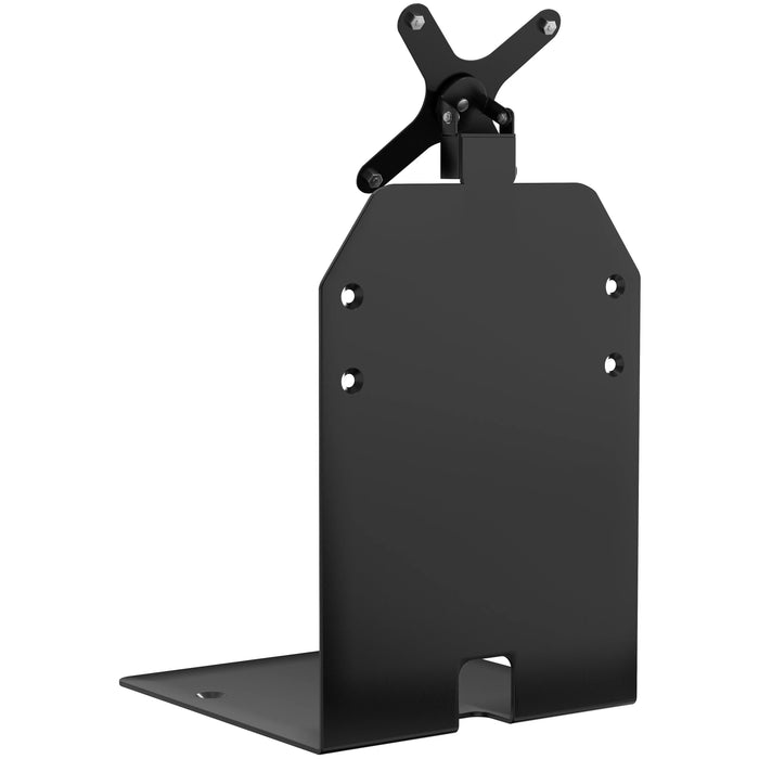 Single VESA Plate POS Station with Printer Stand, Magnetic Scanner & Card Reader Holder CTA DIGITAL