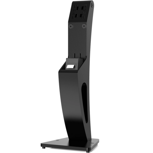 Sleek Floor Stand with Printer Slot for Touchscreen Monitors and Other Displays CTA DIGITAL