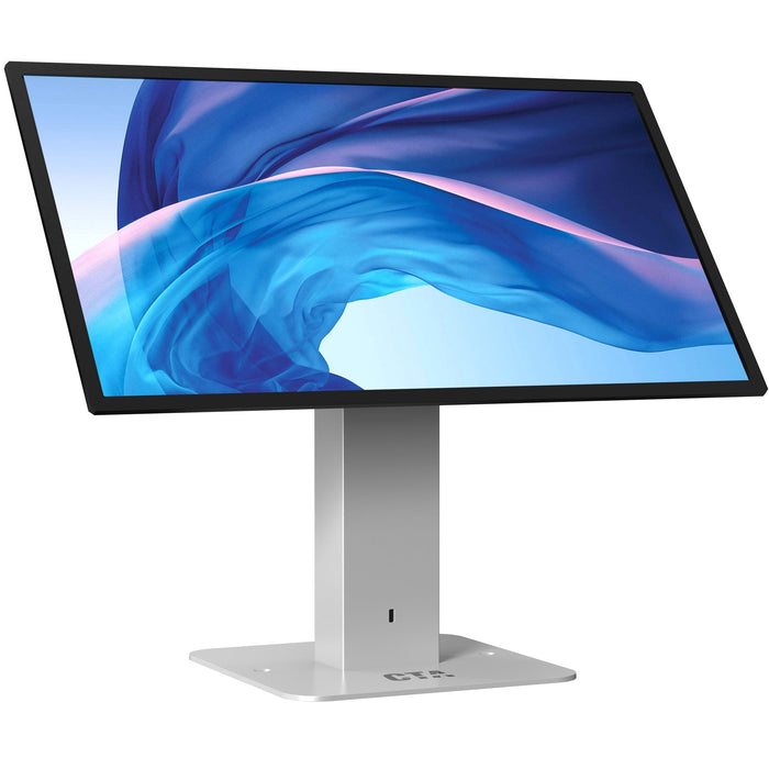 Sleek Rotating Desk Mount with Security Enclosure for 9-11" Tablets (White) CTA DIGITAL