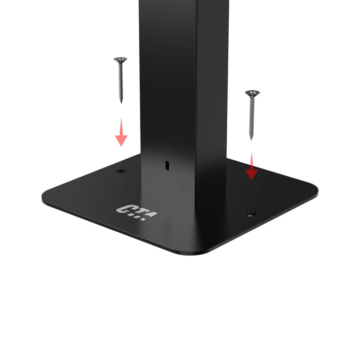 Sleek Rotating Desk Mount with Security Enclosure CTA DIGITAL