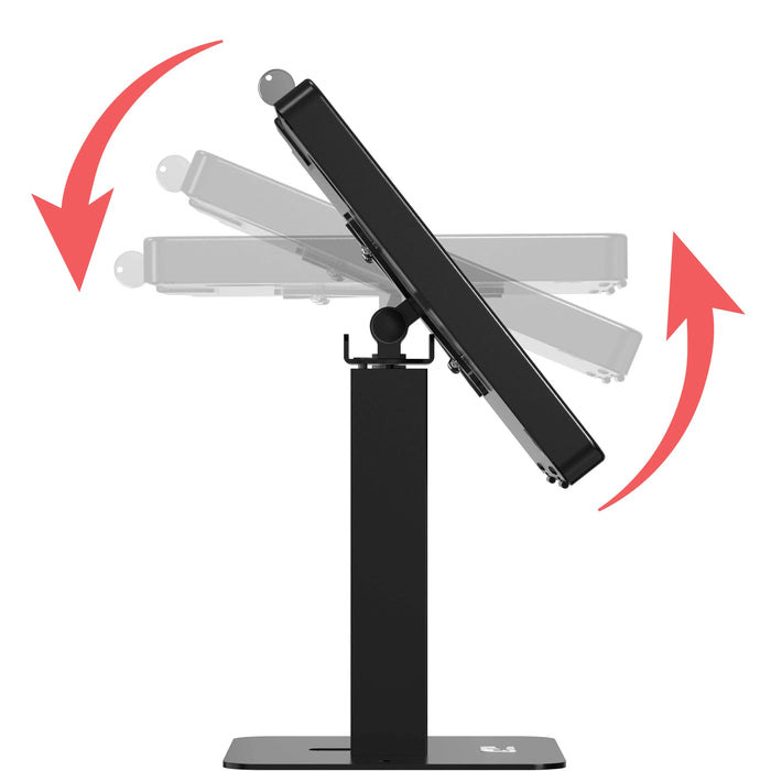 Sleek Rotating Desk Mount with Security Enclosure CTA DIGITAL