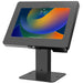 Sleek Rotating Desk Mount with Security Enclosure and Integrated Honeywell 2D Scanner CTA DIGITAL