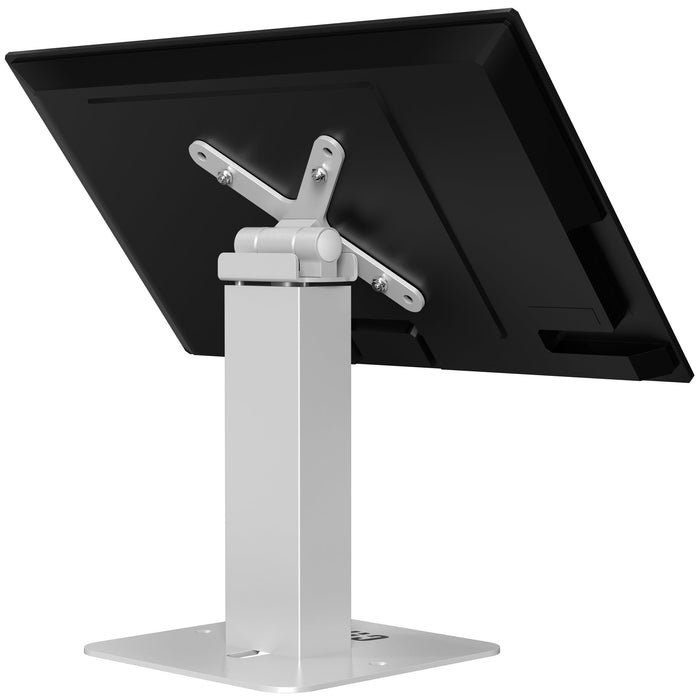 Sleek Rotating Desk Mount with Security Enclosure for 9-11" Tablets (White) CTA DIGITAL