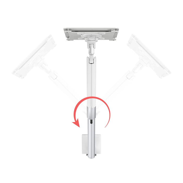  Slim Spring Arm Mount w/ USB Ports and Universal Security Enclosure for Medium Size Tablets CTA DIGITAL