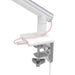  Slim Spring Arm Mount w/ USB Ports and Universal Security Enclosure for Medium Size Tablets CTA DIGITAL