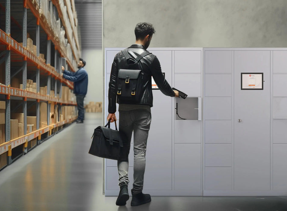 Smart Lock and Charge Locker Device Management System 12 Doors CTA DIGITAL