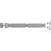 Stainless Steel Pole Mount with Articulating Arm for CTA Digital's Stainless-Steel Enclosures CTA DIGITAL