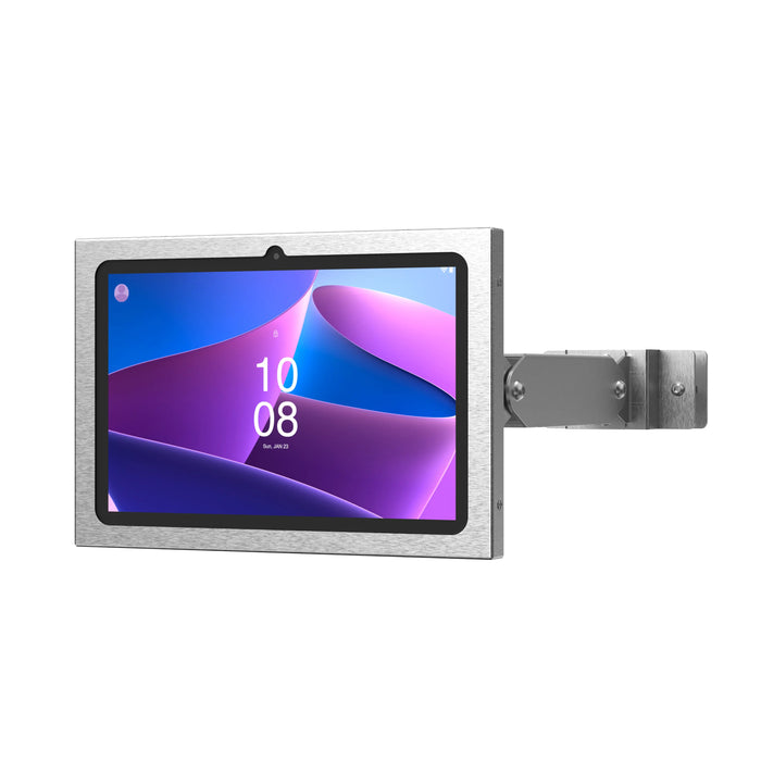 Stainless Steel Pole Mount with Articulating Arm for CTA Digital's Stainless-Steel Enclosures CTA DIGITAL