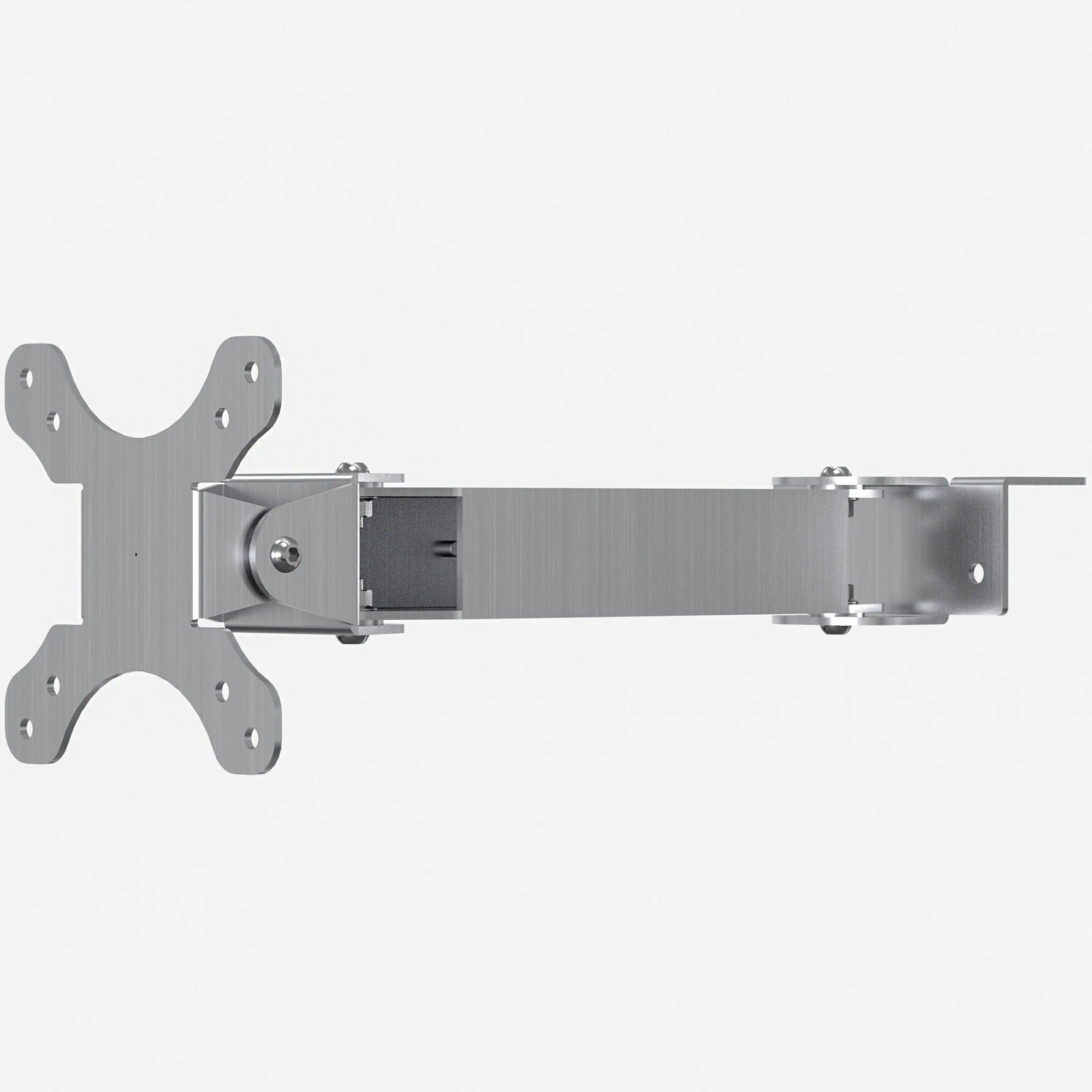 Stainless Steel Pole Mount with Articulating Arm for CTA Digital's Stainless-Steel Enclosures CTA DIGITAL