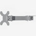 Stainless Steel Pole Mount with Articulating Arm for CTA Digital's Stainless-Steel Enclosures CTA DIGITAL