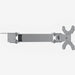 Stainless Steel Pole Mount with Articulating Arm for CTA Digital's Stainless-Steel Enclosures CTA DIGITAL