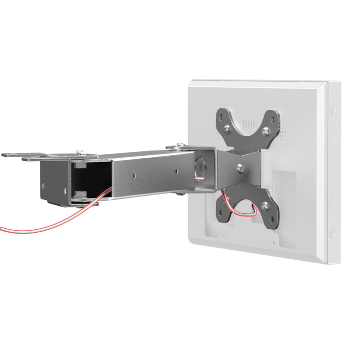 Stainless Steel Pole Mount with Articulating Arm for CTA Digital's Stainless-Steel Enclosures CTA DIGITAL