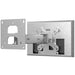 Stainless Steel Pole Mount with Articulating Arm for CTA Digital's Stainless-Steel Enclosures CTA DIGITAL