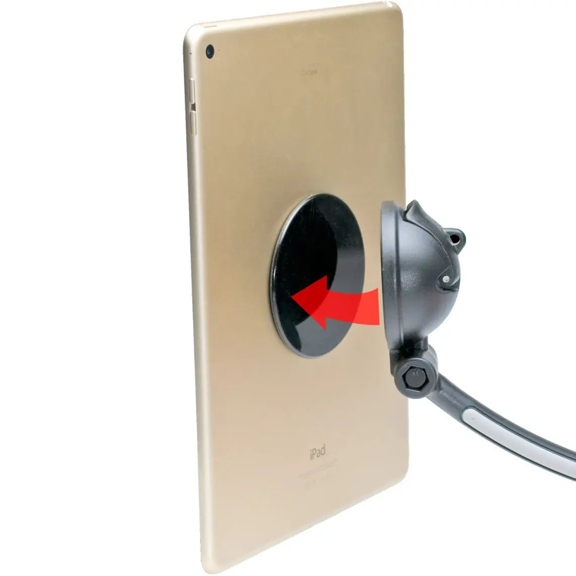 Suction Mount Stand with Theft Deterrent Lock for Tablets and Smartphones