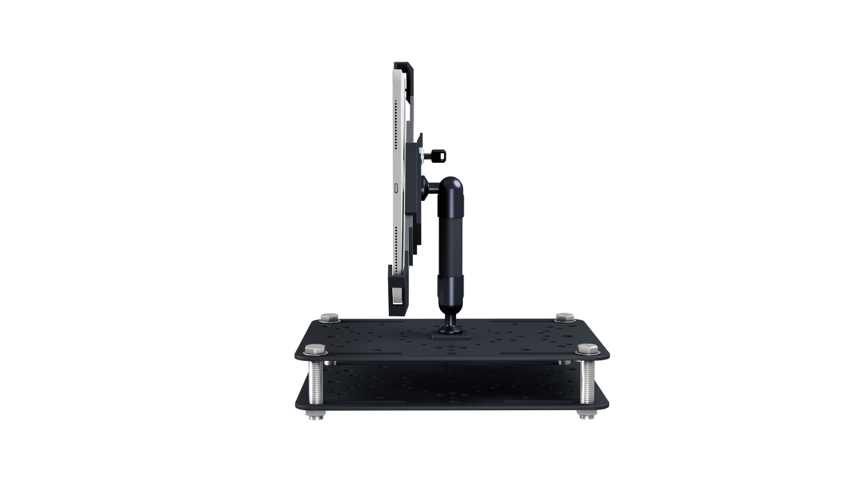 Tablet Security Forklift Mounting Kit w/ Universal Mounting Plates & Adjustable Holder CTA
