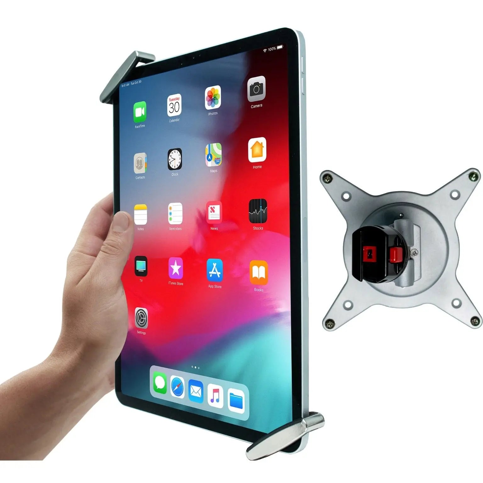 Tablet Security Grip with Quick-Connect VESA Mount