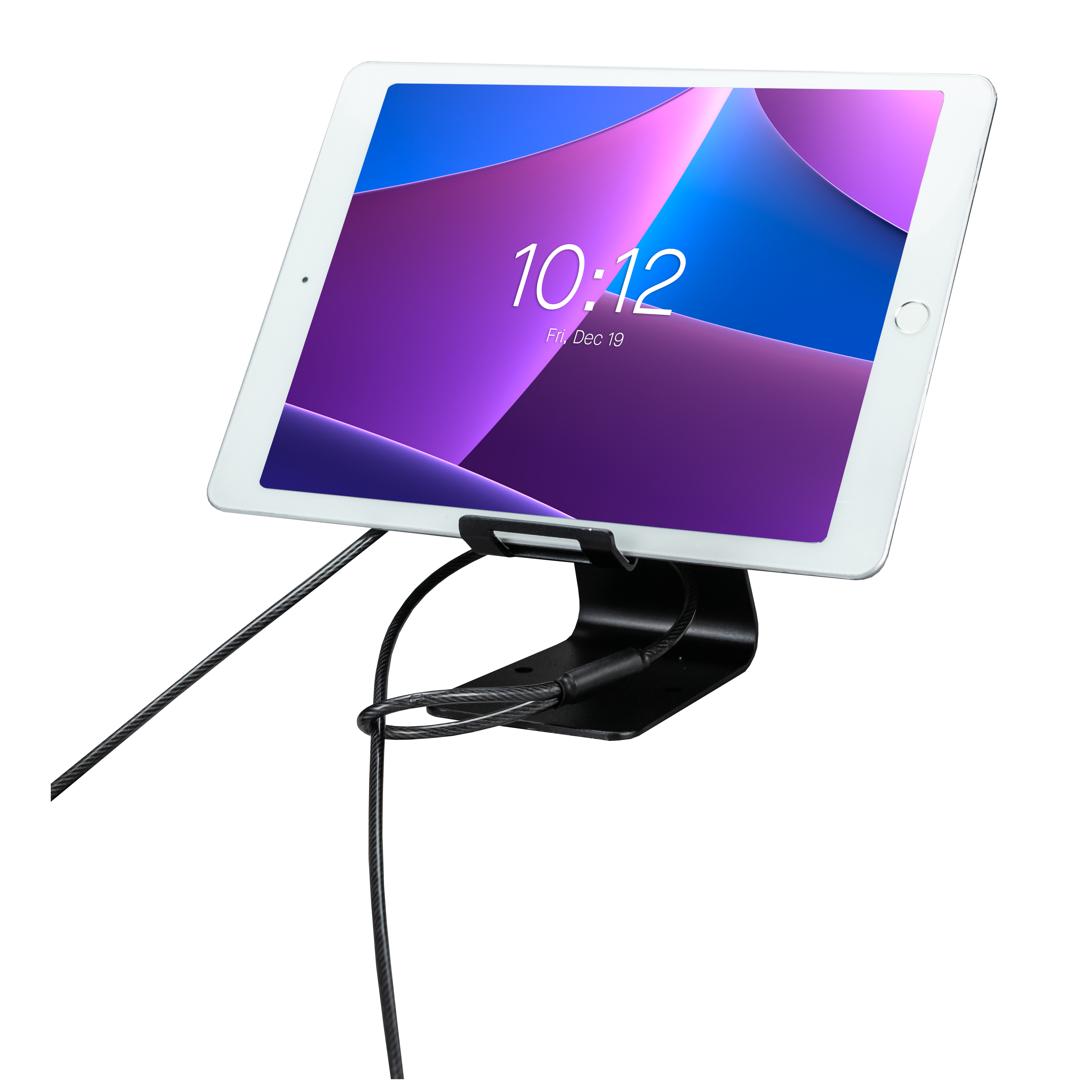 Tablet Security Kiosk Kit with Display Stand and Locking Cable CTA